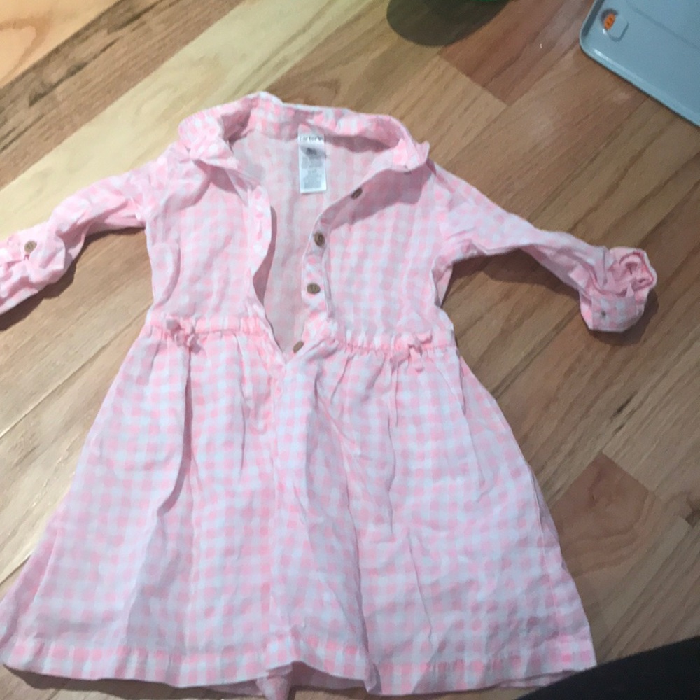 Toddler lite pink dress